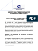 OBSERVACIONES ACERCA DEL TRABAJO FINAL DE INVESTIGACION UNESRdoc