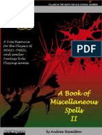 A Book of Miscellaneous Spells 2 (1e, OSRIC)