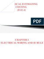 Electrical Estimating Costing (ELE-4)