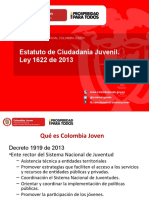 Estatuto de Ciudadania Juvenil