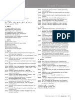 Exam Essentials Practise Tests FCE 1 Answer Key