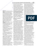 Federal Register / Vol. 75, No. 225 / Tuesday, November 23, 2010 / Proposed Rules