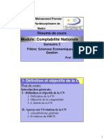 Comptabilité Nationale S5