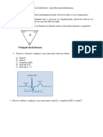 Estudo Dirigido - ELETROCARDIOGRAMA