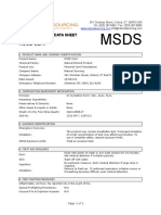 Rose Clay: Material Safety Data Sheet