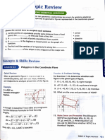 Topic R.eview: Polygons in The Coordinate Plane