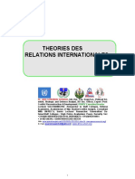 Cours de Theories Des Relations Internationales