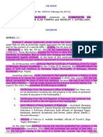 Petitioner Vs Vs Respondents: en Banc