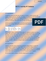 PHYSICS 2 Activity #1 Solution