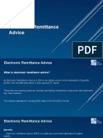 Electronic Remittance Advice