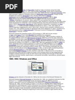 1985 - 1994: Windows and Office: Popular Electronics