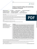 Sensing and Monitoring in Tunnels Testing and Monitoring Methods For The Assessment of Tunnels