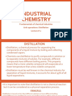 INDUSTRIAL CHEMISTRY Lecture # 2