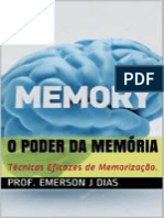 O Poder Da Memória - Técnicas Eficazes de Memorização.