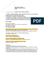 Listobject Tables - Essential Pointers For Vba Created and Compiled by Bhaskar. Dated 23.03.2021