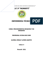 Procedimientos Invasivos y No Invasivos