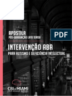 Apostila - Ensino Avançado de Intraverbais Ensino Por Tentativas Discretas e Naturalístico Substituindo Comportamento Ve