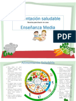 Guía de Recetas y Alimentación Saludable Enseñanza Media