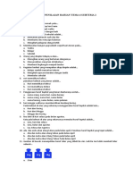 Soal Penilaian Harian Tema 6 Subtema 2