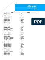 Listado de Activos Fijos