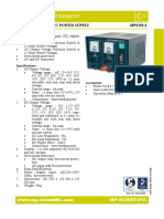 Item 3 Ac DC Power Supply MPS350-6 Mar 2021