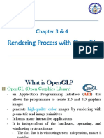 Chapter 3 & 4: Rendering Process With Opengl