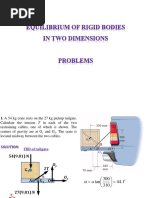 9P Equilibrium of RigidBodies 2D 2018