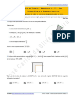 Ficha de Trabalho - Produto Escalar e Geometria Analítica