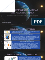 Interacciones Dinámicas Del Planeta Tierra