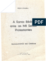 Pedro Strabelli - A Santa Bíblia Ante As Mil Seitas Protestantes