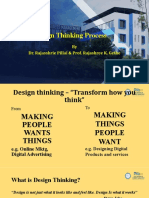 Design Thinking Process: by Dr. Rajasshrie Pillai & Prof. Rajashree K. Gethe