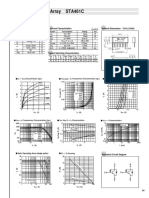 Power Transistor Array STA461C: Absolute Maximum Ratings Electrical Characteristics External Dimensions