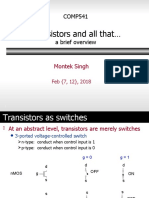 Transistors and All That : COMP541