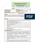 09 Descripción de Puestos Supervisor Operativo