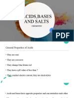 Acids, Bases and Salts