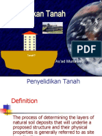 KULIAH 1-Penyelidikan Tanah