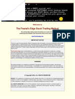 The Fractal's Edge Stock Trading Method: Welcome To