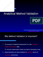 Analytical Method Validation