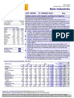 Rain Industries: CMP: INR381 TP: INR480 (+26%) Carbon Prices and Margins Continue To Improve