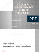 Tableau Des Flux de Trésorerie IAS 7