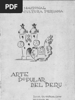 Arte Popular Del Perú 1971