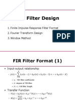 7-1 (FIR Filter Design)