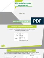 Diapositivas Límites de Funciones Trascendentes