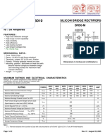 KBPC5000 - KBPC5010: Silicon Bridge Rectifiers BR50-M