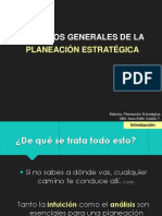 Definiciones de Planeación Estratégica