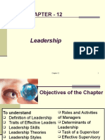 Chapter 12 Leadership