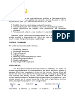 Food and Beverage Chapter 4