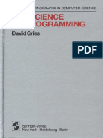 Science of Programming