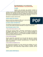 Tipos de Soluciones Intravenosas y Su Clasificación