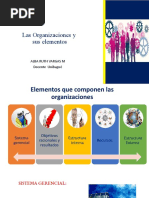 Las Organizaciones y Sus Elementos